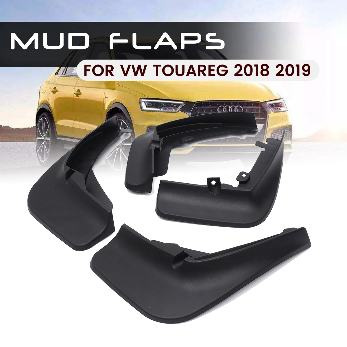 Front Rear Mud Flaps Mudguards For VW Touareg 2018 2019 for Fender Splash Guards Mud Flap Car Accessories
Front Rear Mud Flaps Mudguards For VW Touareg 2018 2019 for Fender Splash Guards Mud Flap Car Accessories