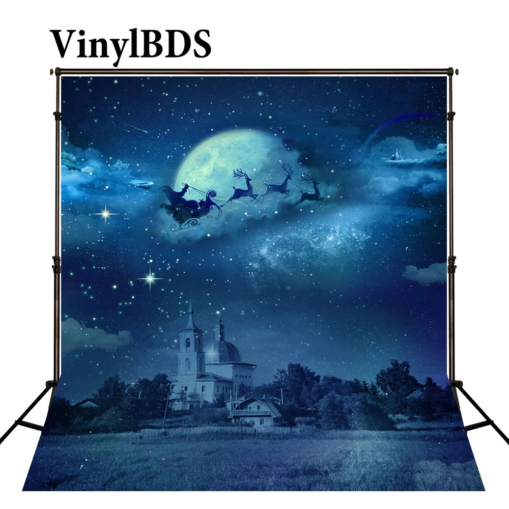 VinylBDS фон 8x8 футов Рождественский фон для фотосъемки ночное небо голубой фон замок студийные фоны для студии
VinylBDS фон 8x8 футов Рождественский фон для фотосъемки ночное небо голубой фон замок студийные фоны для студии