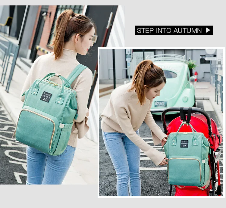 Mummy Bag Multifunctional Large Capacity Shoulder Mother Outing Backpack Fashion and Baby
Mummy Bag Multifunctional Large Capacity Shoulder Mother Outing Backpack Fashion and Baby