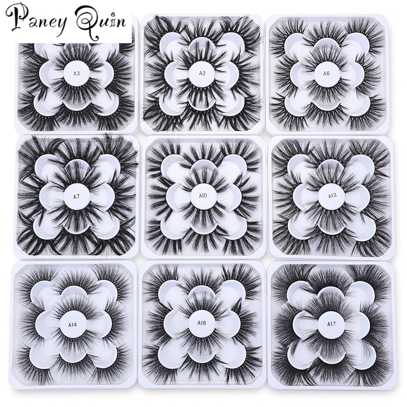 5Pairs/set100% Faux Mink Hair Lashes Makeup Eyelashes Wispy Dramatic Fluffy Eyelash 25MM Natural Volume Beauty Fake Lashes
5Pairs/set100% Faux Mink Hair Lashes Makeup Eyelashes Wispy Dramatic Fluffy Eyelash 25MM Natural Volume Beauty Fake Lashes