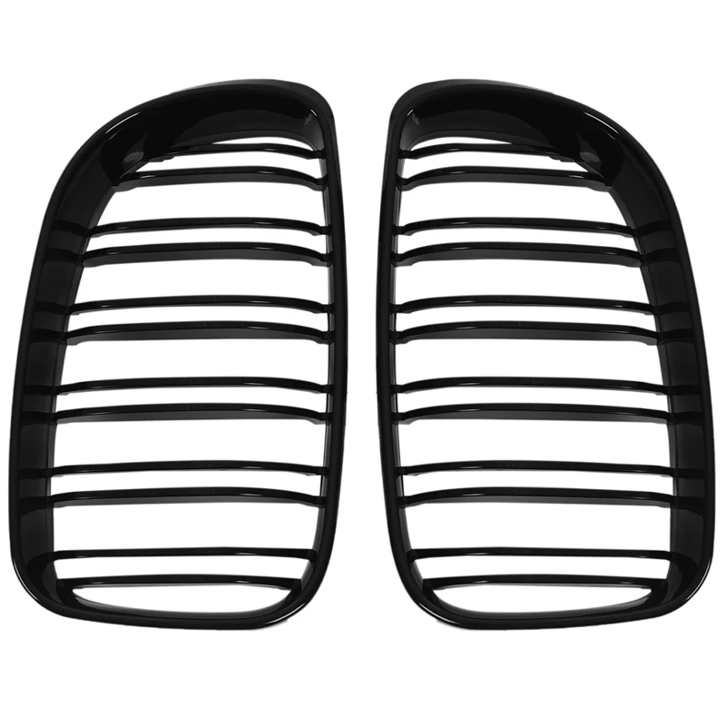 Glossy Black Dual Slats Front Kidney Grille Grill Replacement for BMW E81 E87 E82 E88 120I 128I 130I 135I Selected 2007-2011
Glossy Black Dual Slats Front Kidney Grille Grill Replacement for BMW E81 E87 E82 E88 120I 128I 130I 135I Selected 2007-2011