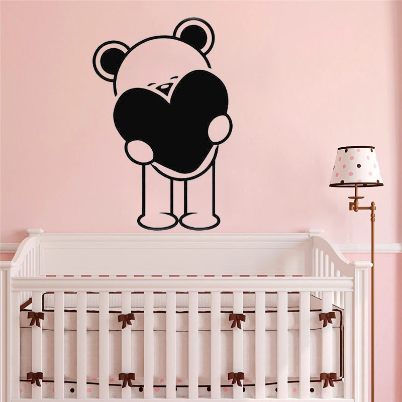 Виниловая наклейка на стену с мишкой Тедди, наклейка с именем мальчика и девочки, детский Декор, модная наклейка для детской фотографий HY965
Виниловая наклейка на стену с мишкой Тедди, наклейка с именем мальчика и девочки, детский Декор, модная наклейка для детской фотографий HY965