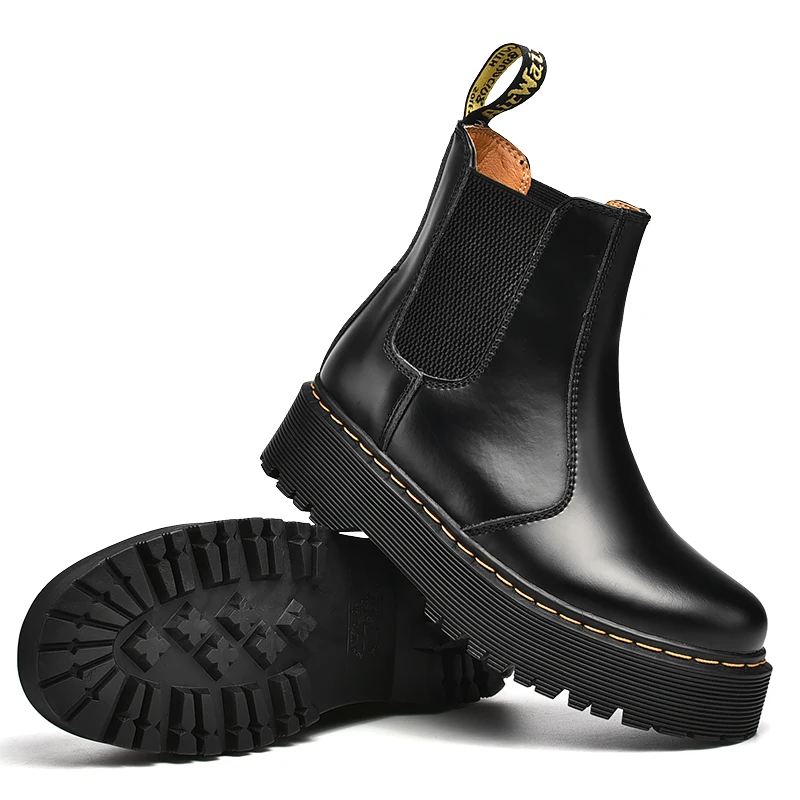 Platform Ankle Boots Winter Boots Women Style New Autumn Retro Wild Thick-soled Increased Chelsea Motorcycle Boots Women Shoes
Platform Ankle Boots Winter Boots Women Style New Autumn Retro Wild Thick-soled Increased Chelsea Motorcycle Boots Women Shoes