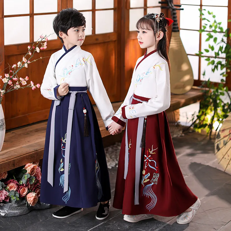 Boys And Girls Ancient Hanfu Cosplay Perform Costumes Young Master's Swordsman Photography Oriental Princess Dance Clothes
Boys And Girls Ancient Hanfu Cosplay Perform Costumes Young Master's Swordsman Photography Oriental Princess Dance Clothes