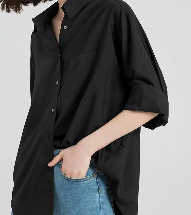 HOT / Summer Women New Fashion Personalized Customize large size Loose retro casual long-sleeved shirt/S-6XL
HOT / Summer Women New Fashion Personalized Customize large size Loose retro casual long-sleeved shirt/S-6XL