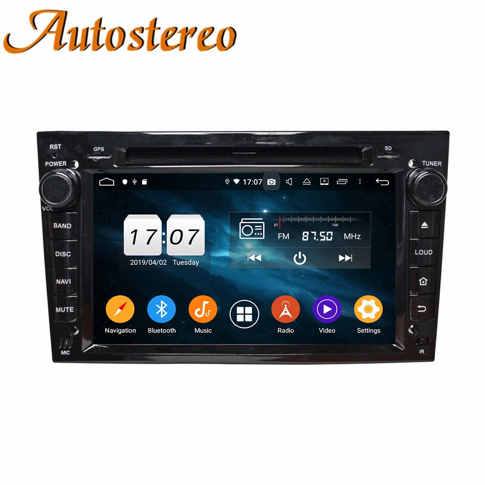 PX5/PX6 Android 10 4 + 64 Гб DSP Carplay Автомобильная GPS навигация для Opel Vauxhall Astra H