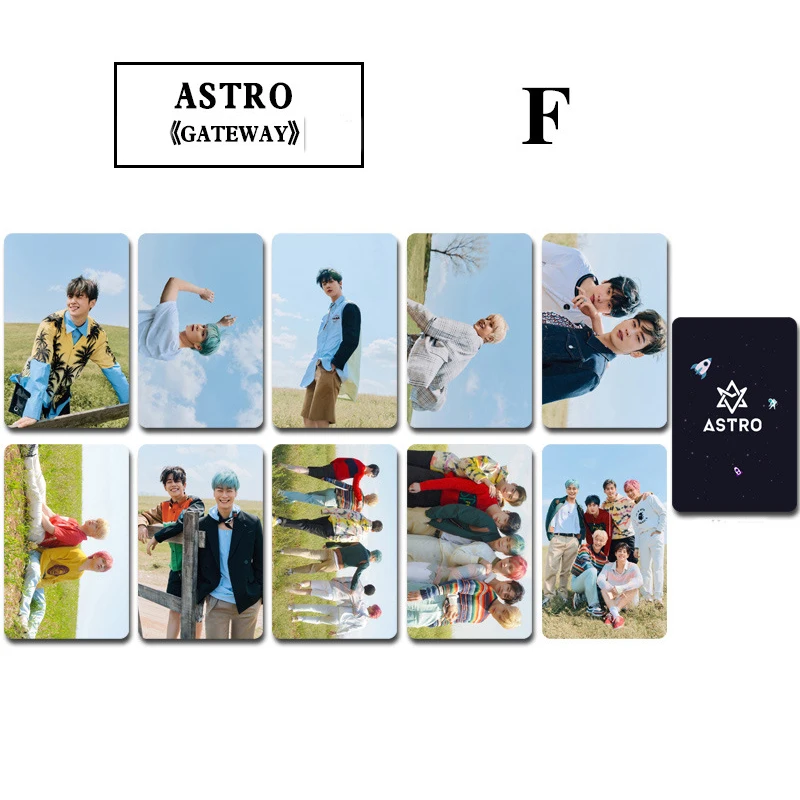 KPOP ASTRO Mini Album Photocards MJ Jin Woo Rocky Double-Sided Round Corner Postcards Wallet LOMO Cards For Fans Collection B37
KPOP ASTRO Mini Album Photocards MJ Jin Woo Rocky Double-Sided Round Corner Postcards Wallet LOMO Cards For Fans Collection B37