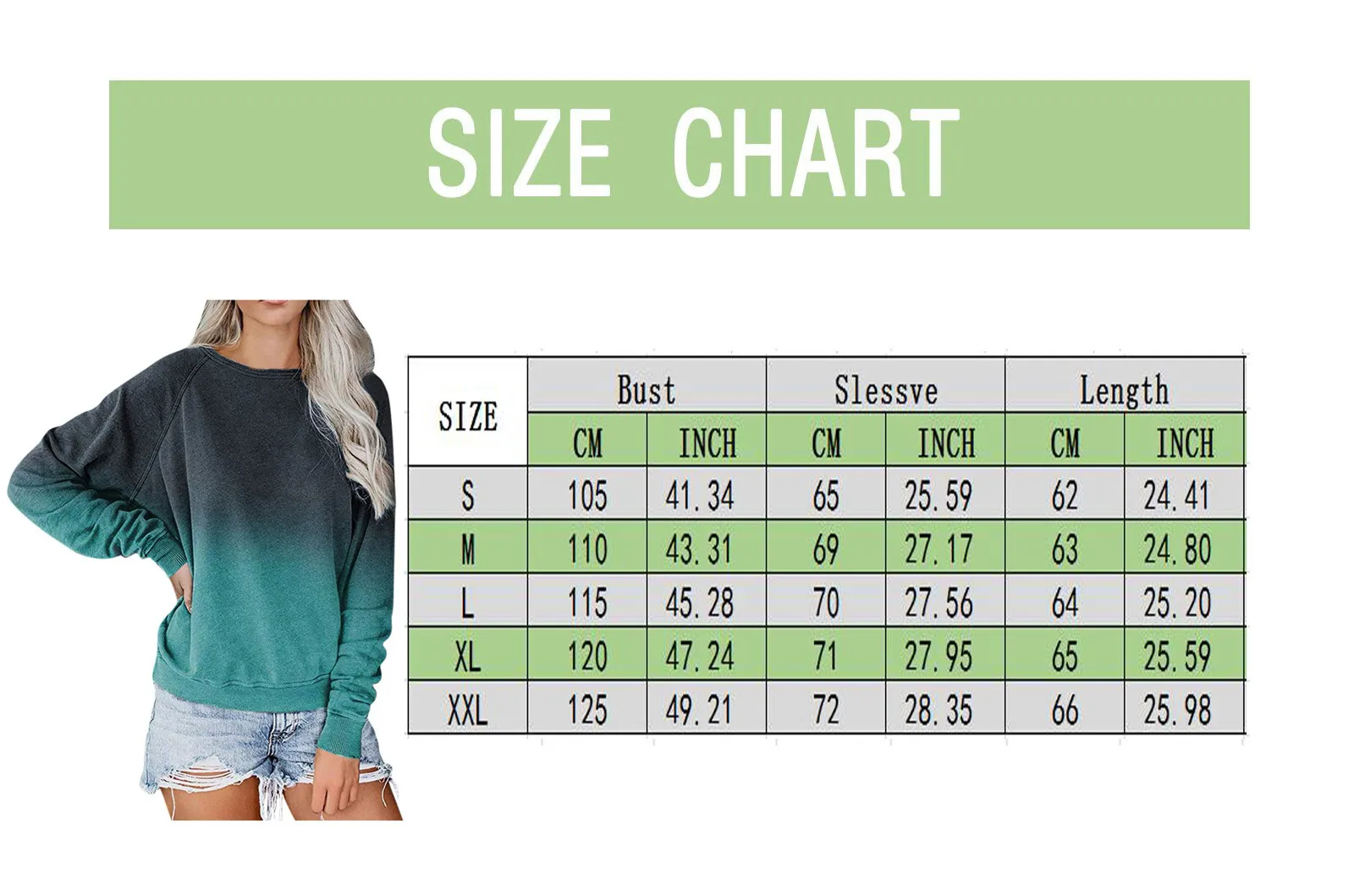 2021 New Fashion Solid Sweatshirts Women Plus Size Tie-dye Gradient Pullover Long Sleeve Sweatshirt Black Tops Sudadera Mujer
2021 New Fashion Solid Sweatshirts Women Plus Size Tie-dye Gradient Pullover Long Sleeve Sweatshirt Black Tops Sudadera Mujer