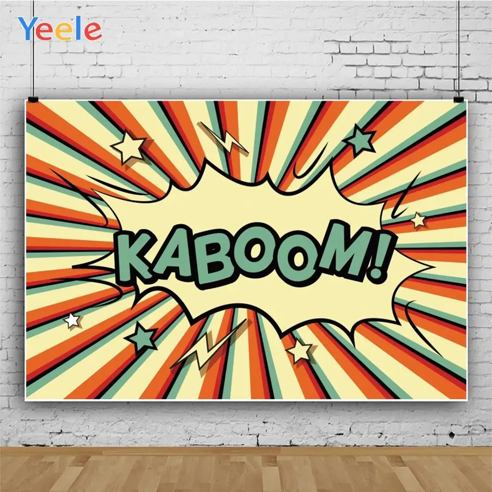 Yeele Cartoon Curtain Kaboom Custom Baby Portrait Birthday Party Photographic Backgrounds Photography Backdrops For Photo Studio
Yeele Cartoon Curtain Kaboom Custom Baby Portrait Birthday Party Photographic Backgrounds Photography Backdrops For Photo Studio