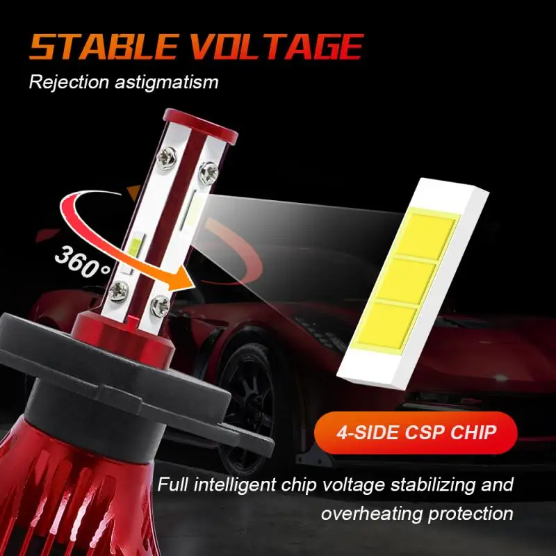 2PCS X15s H1 H3 H4 H7 H11 H8 H9 9005 9006 9007 880 Car Headlight Bulbs LED Lamp 8000LM 6500K With New Csp Import Chip For BMW
2PCS X15s H1 H3 H4 H7 H11 H8 H9 9005 9006 9007 880 Car Headlight Bulbs LED Lamp 8000LM 6500K With New Csp Import Chip For BMW