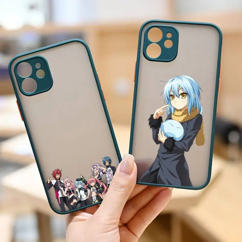 Tensei Shitara Slime Datta Ken Phone Case For iPhone 12 11 Mini Pro XR XS Max 7 8 Plus X Matte transparent White Cover
Tensei Shitara Slime Datta Ken Phone Case For iPhone 12 11 Mini Pro XR XS Max 7 8 Plus X Matte transparent White Cover