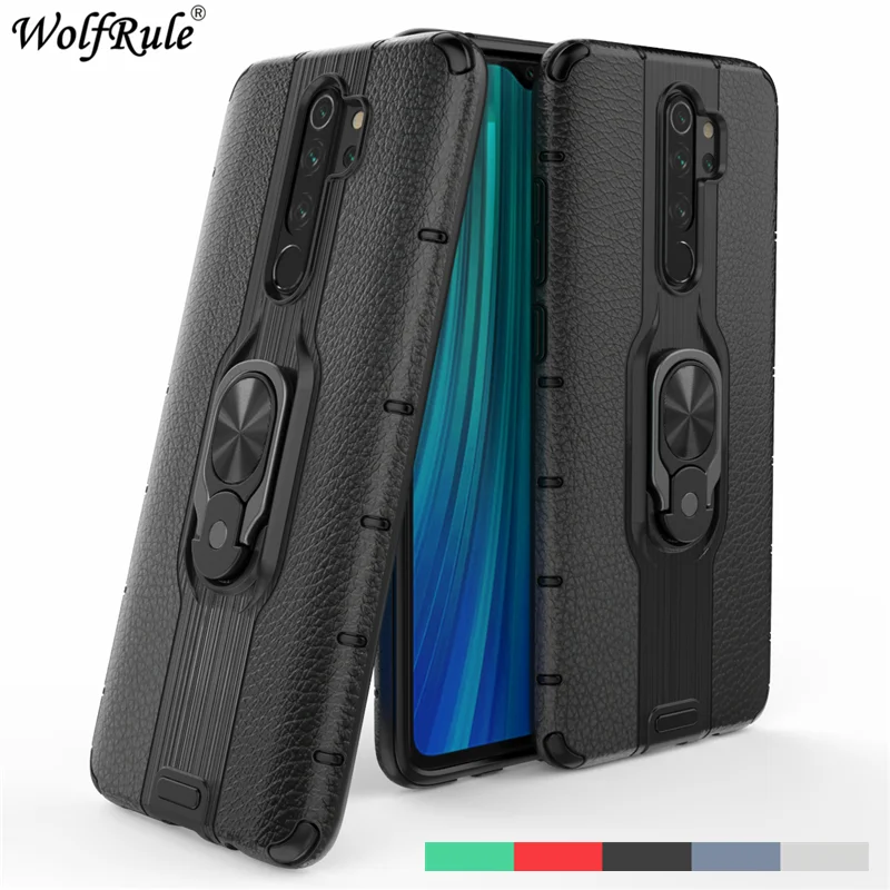For Xiaomi Redmi Note 8 Pro Case Magnetic Phone Ring Armor Shockproof Cases Cover | Мобильные телефоны и аксессуары