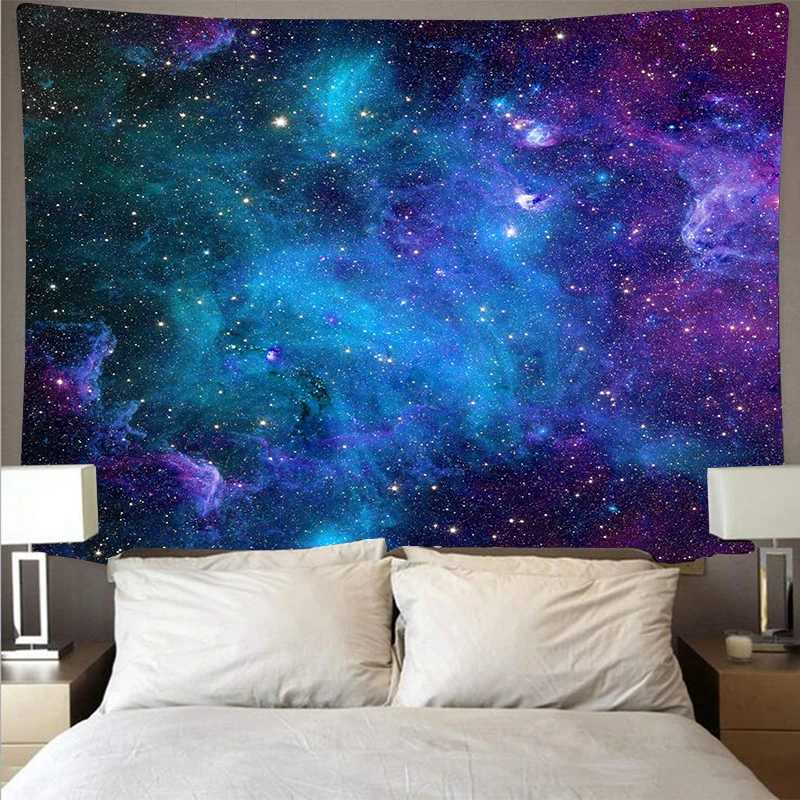 

Загадочная Вселенная звездное небо пространство Триппи гобелен настенный подвесной большой психоделическая звезда гобелены для спальни н...