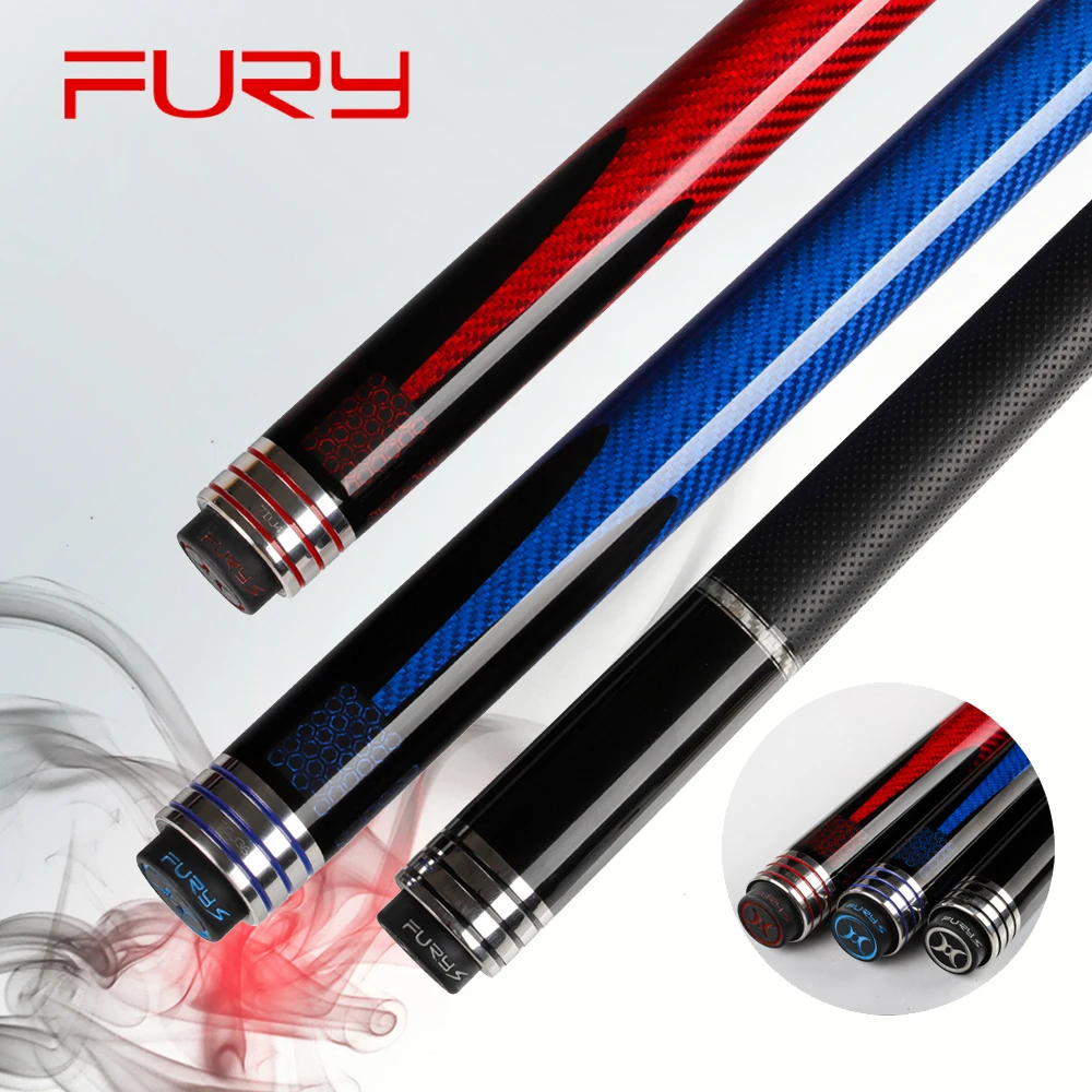 FURY FG Billiard Pool Cue Stick 11.75mm/13mm Tip Carbon Fiber Braided Grip Billiard Cue Stick Kit for Professional Athlete
FURY FG Billiard Pool Cue Stick 11.75mm/13mm Tip Carbon Fiber Braided Grip Billiard Cue Stick Kit for Professional Athlete