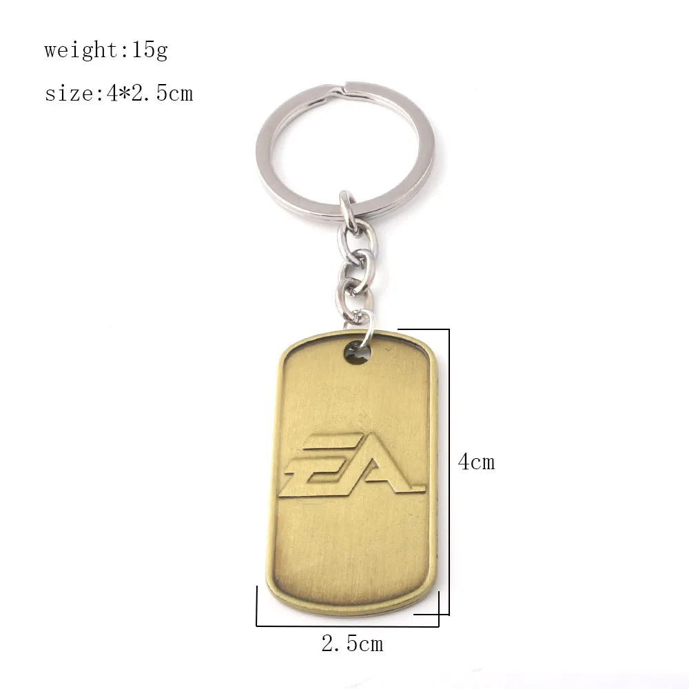 Battlefield EA Keychain Alphabet Dog Tag High Quality Metal Key Ring Game Lovers Memorial Pendant Jewelry
Battlefield EA Keychain Alphabet Dog Tag High Quality Metal Key Ring Game Lovers Memorial Pendant Jewelry