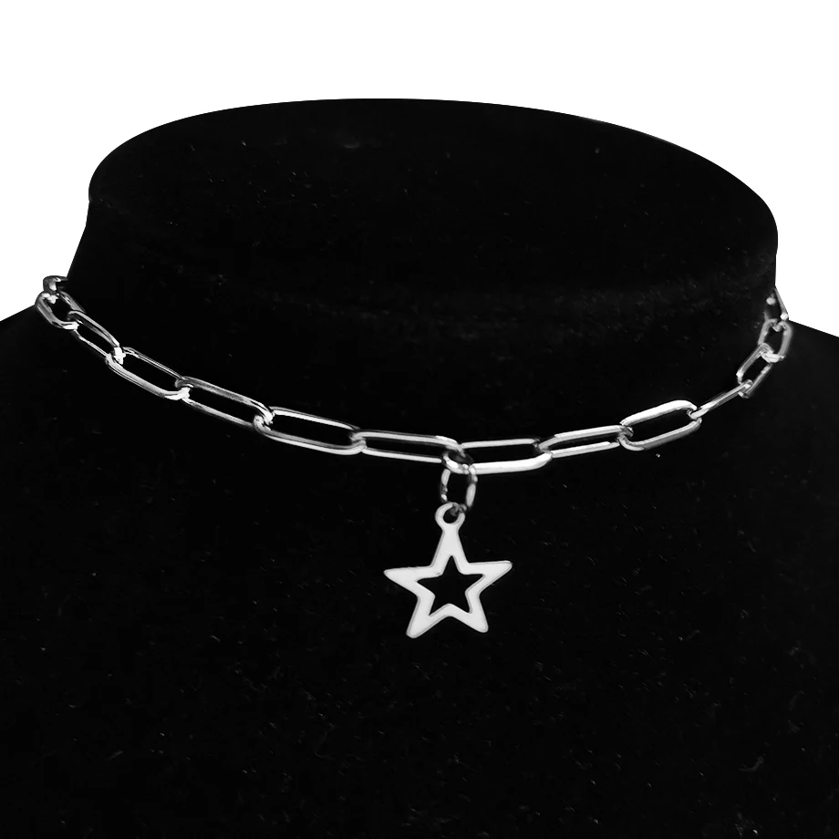 Gothic Key Lock Cross Pendant Choker Necklace for Women Punk 35+5cm Stainless Steel Short Box Chain Necklace Neck Jewelry Gift
Gothic Key Lock Cross Pendant Choker Necklace for Women Punk 35+5cm Stainless Steel Short Box Chain Necklace Neck Jewelry Gift