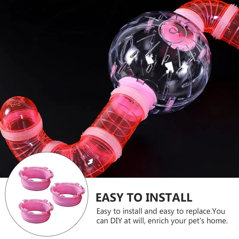 3 Pcs Pipeline Connector Rings Hamster Tube Connectors Hamster Tune Accessories
3 Pcs Pipeline Connector Rings Hamster Tube Connectors Hamster Tune Accessories