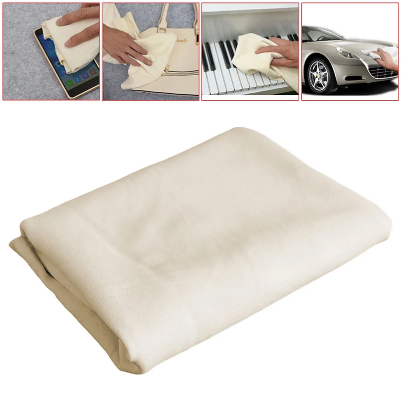 70*100CM Natural Shammy Chamois Leather Car Cleaning Towels Drying Washing Cloth A0NE
70*100CM Natural Shammy Chamois Leather Car Cleaning Towels Drying Washing Cloth A0NE