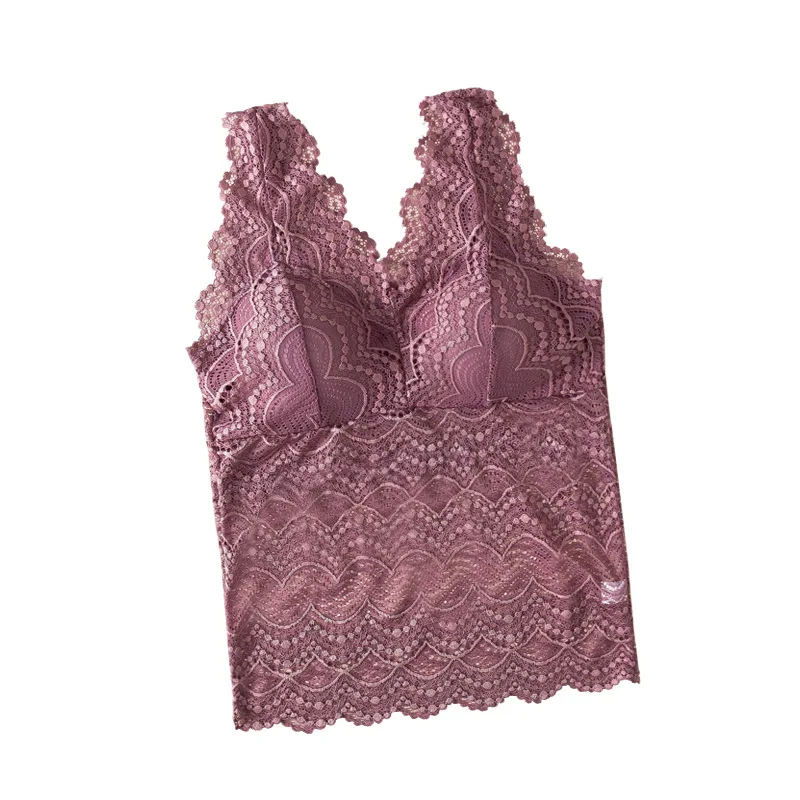 Women Lace Beauty Back Wrapped Chest Tube Top Base Belt Chest Pad Without Steel Ring Underwear Camisole Babydoll Exotic Apparel
Women Lace Beauty Back Wrapped Chest Tube Top Base Belt Chest Pad Without Steel Ring Underwear Camisole Babydoll Exotic Apparel