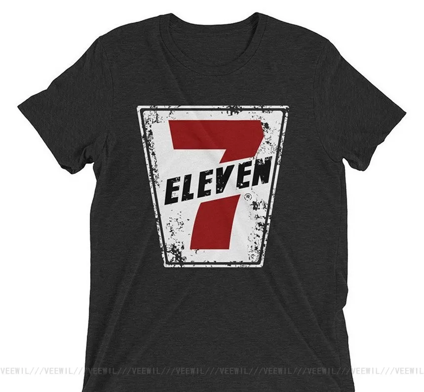 7 Eleven Men's Retro Distressed Full-figured T-Shirt Short Sleeves Cotton Fashion T Shirt Fast Shipping
7 Eleven Men's Retro Distressed Full-figured T-Shirt Short Sleeves Cotton Fashion T Shirt Fast Shipping