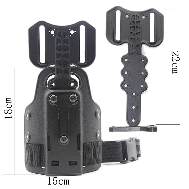 Lot 5pcs Holster Platform For Glock 18 19 22 SIG Sauer P226 Beretta M92f Drop Leg Holster Pistol shooting Hunting Accessories
Lot 5pcs Holster Platform For Glock 18 19 22 SIG Sauer P226 Beretta M92f Drop Leg Holster Pistol shooting Hunting Accessories