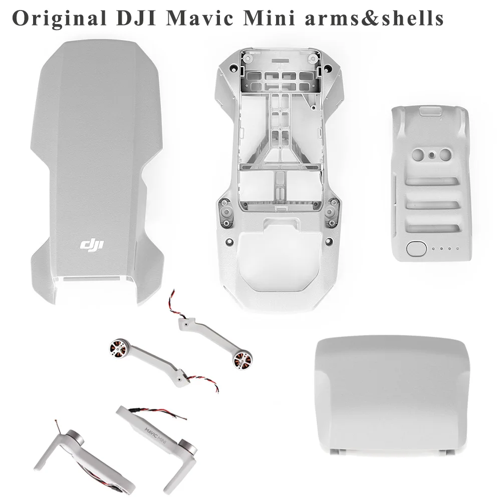 Оригинальный DJI Mavic Mini Arms корпус средняя рамка Нижняя крышка верхняя Bttery дрона