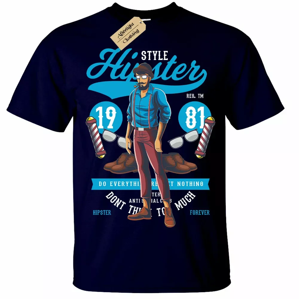 Мужская футболка в хипстерском стиле 
Мужская футболка в хипстерском стиле