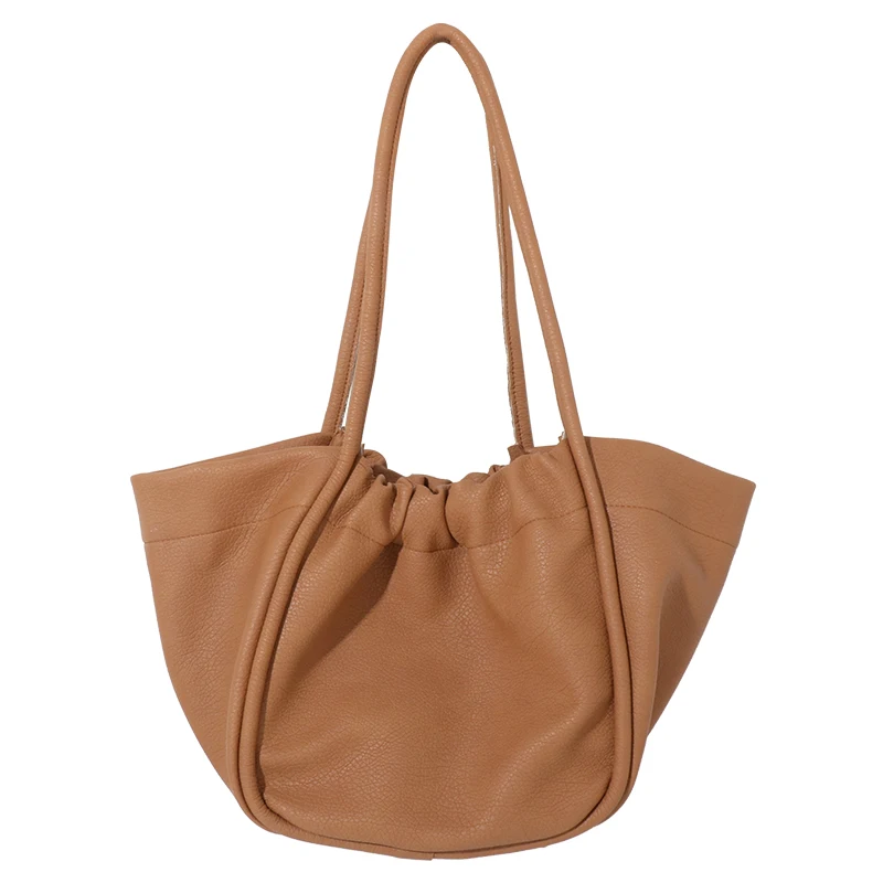 casual ruched large capacity tote women shoulder bags designer handbags luxury soft matte leather messenger bag big female purse
casual ruched large capacity tote women shoulder bags designer handbags luxury soft matte leather messenger bag big female purse