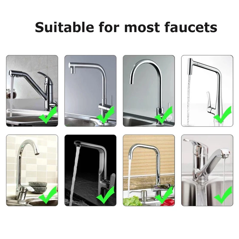 Kitchen Shower Faucet Tap 3 Level Can Adjusting 360 Rotate Water Saving Bathroom Shower Faucet Filtered Faucet Accessories New
Kitchen Shower Faucet Tap 3 Level Can Adjusting 360 Rotate Water Saving Bathroom Shower Faucet Filtered Faucet Accessories New