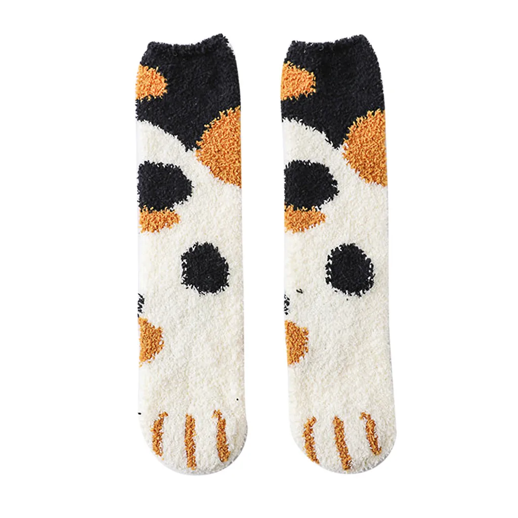Christmas gift Women Fashion Lovely Cat Claw Coral Thickening Fuzzy Middle stockings Socks calcetines skarpetki damskie
Christmas gift Women Fashion Lovely Cat Claw Coral Thickening Fuzzy Middle stockings Socks calcetines skarpetki damskie