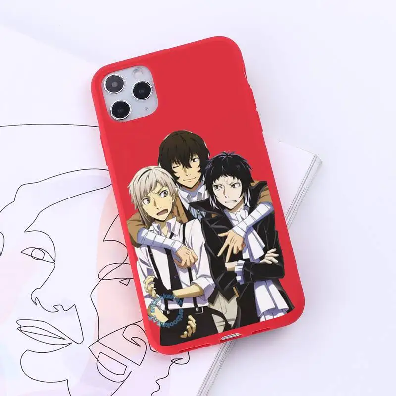 Japan Anime Bungou Stray Dogs Dazai Osamu Phone Case Red Candy Color for iPhone 6 7 8 11 12 s mini pro X XS XR MAX Plus
Japan Anime Bungou Stray Dogs Dazai Osamu Phone Case Red Candy Color for iPhone 6 7 8 11 12 s mini pro X XS XR MAX Plus