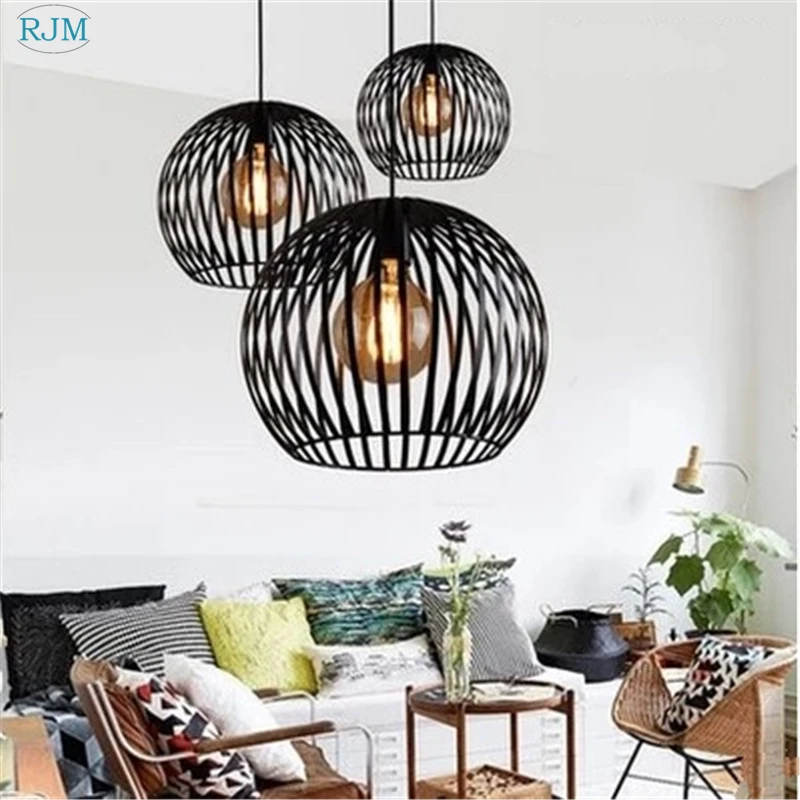 Creative Simple Pendant Lamps Vintage Industrial Style Iron Pendant Lights for Restaurant Bar Cafes Living Room Lights
Creative Simple Pendant Lamps Vintage Industrial Style Iron Pendant Lights for Restaurant Bar Cafes Living Room Lights