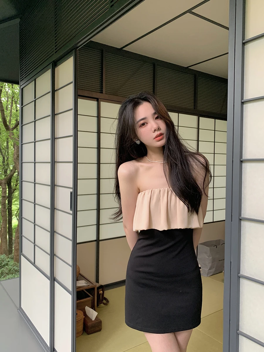 Qiu meat 61 French temperament smudge dress summer new chiffon popular one-word collared explosion dress
Qiu meat 61 French temperament smudge dress summer new chiffon popular one-word collared explosion dress