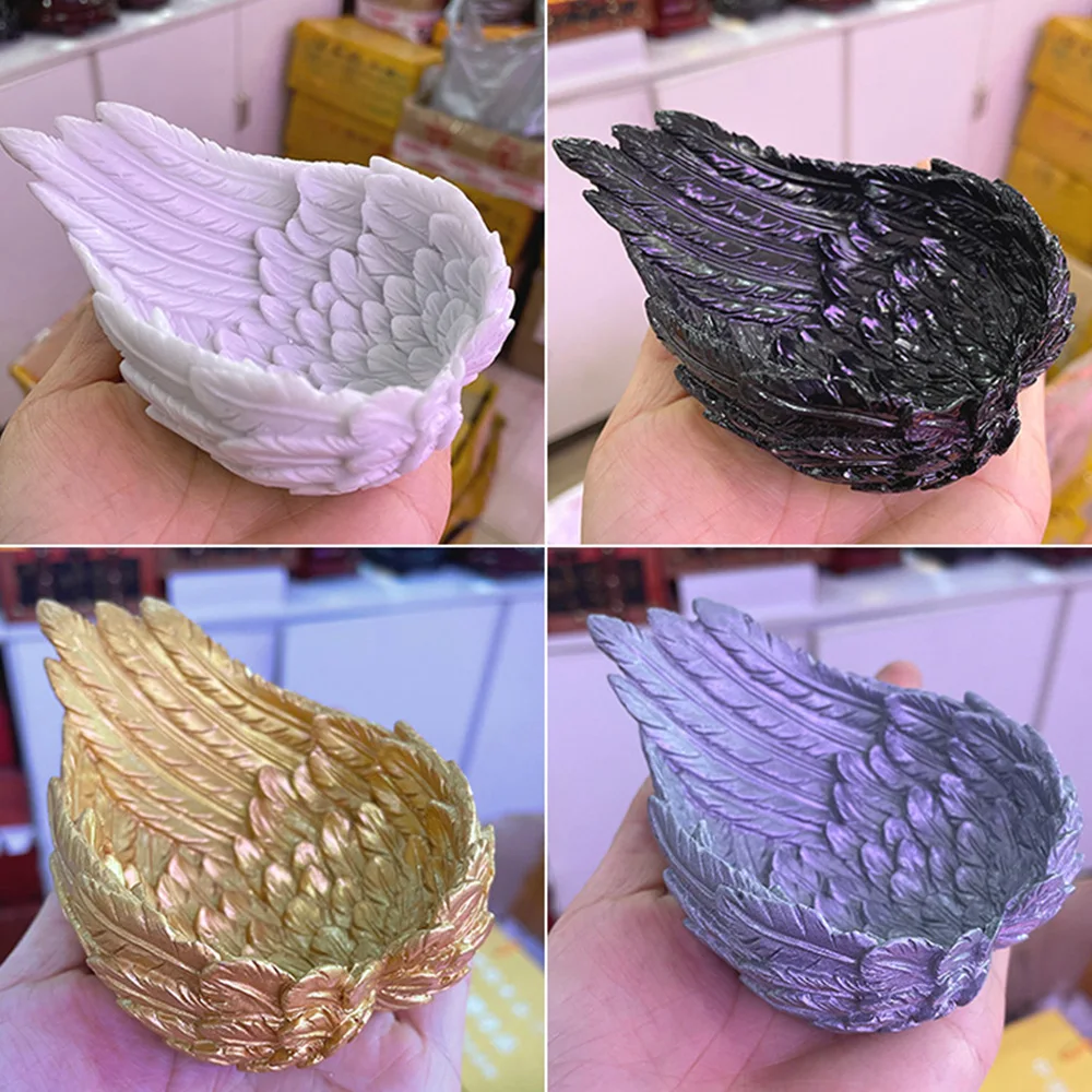 Feather Wings Resin Crystal Ball Holder Display Stand Ornaments Suitable for 4-6cm Ball
Feather Wings Resin Crystal Ball Holder Display Stand Ornaments Suitable for 4-6cm Ball