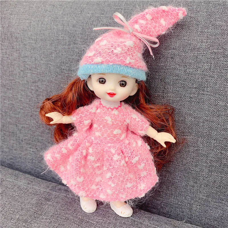 New 16cm BJD Doll 1/12 Cute Face Doll Set Child Princess Toy 13 Joint 3D Eye Fashion Accessories DIY Dress Up Girl Toy Best Gift
New 16cm BJD Doll 1/12 Cute Face Doll Set Child Princess Toy 13 Joint 3D Eye Fashion Accessories DIY Dress Up Girl Toy Best Gift
