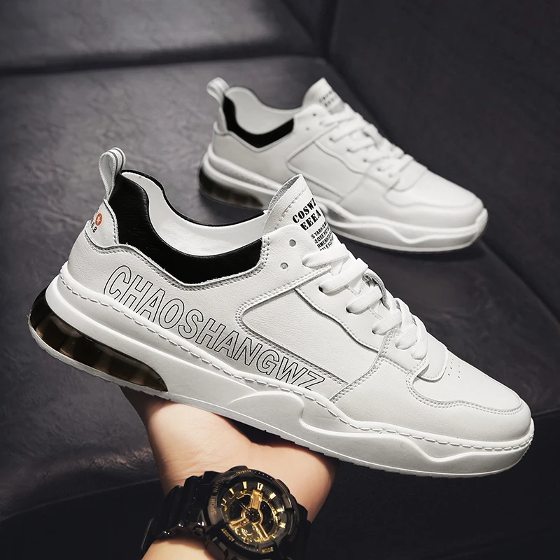 New Trend 2021 Men Casual Flats Shoes Black White Adult Casual Shoe Brand Leather Men Shoes Comfortable Walking Shoes Mens
New Trend 2021 Men Casual Flats Shoes Black White Adult Casual Shoe Brand Leather Men Shoes Comfortable Walking Shoes Mens