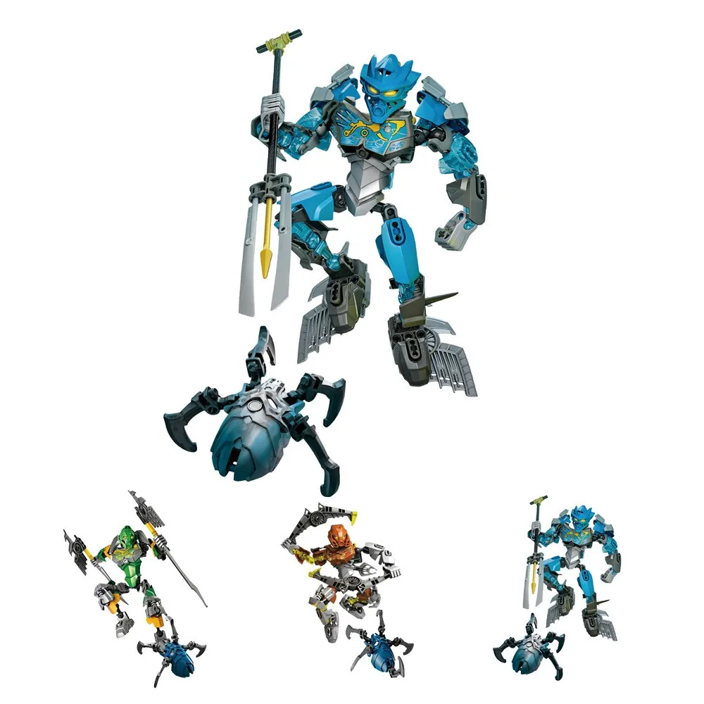 Bioniclemask 707-3 Master Of Water Gali Action Figure Building Block Brick Toys Compatible With Lepining 70786 Bionicle