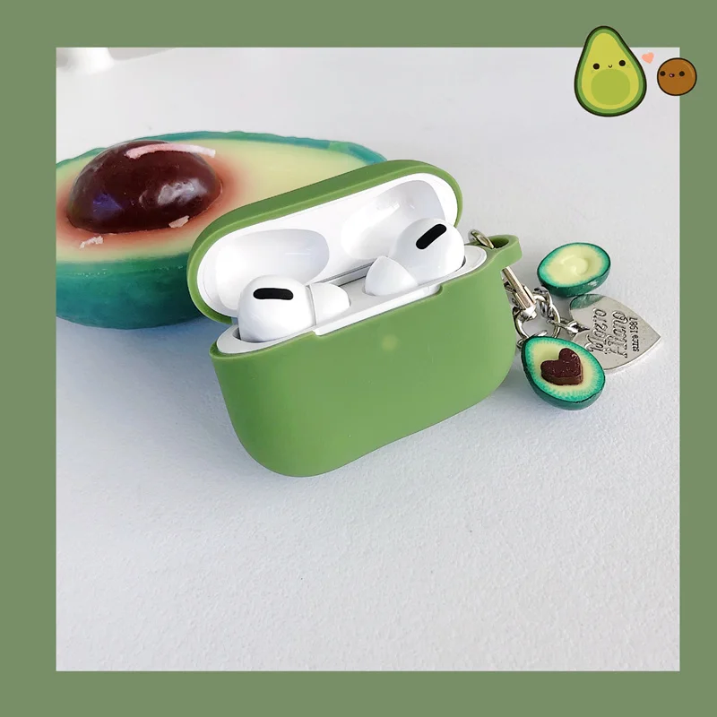 Air pods case suitable for airpods pro protective shell avocado pendant soft shell apple headphone case airpods pro case
Air pods case suitable for airpods pro protective shell avocado pendant soft shell apple headphone case airpods pro case