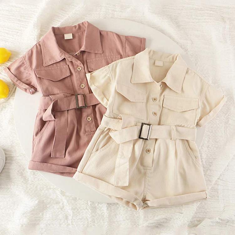 PPXX Fashion Summer Girl Cloth Girl Jumpsuit with Belt Children Clothing Baby Girls Playsuits Casual Outfit
PPXX Fashion Summer Girl Cloth Girl Jumpsuit with Belt Children Clothing Baby Girls Playsuits Casual Outfit
