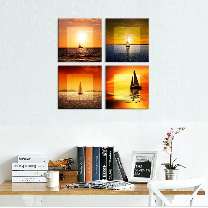 Nordic Modern Ocean Landscape Picture Home Decor Wall Art Canvas Painting Sailboat At Sunset Scenery Poster and Print Design
Nordic Modern Ocean Landscape Picture Home Decor Wall Art Canvas Painting Sailboat At Sunset Scenery Poster and Print Design