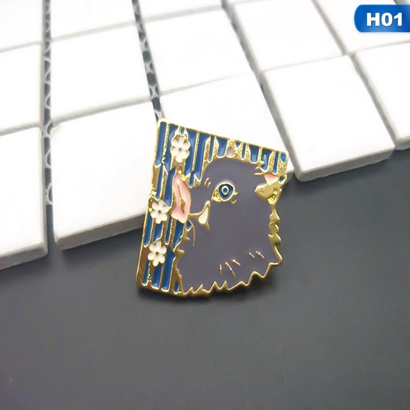 Anime Demon Slayer Kimetsu No Yaiba Cartoon Brooch Badge Kamado Tanjirou Nezuko Metal Enamel Brooch Pin
Anime Demon Slayer Kimetsu No Yaiba Cartoon Brooch Badge Kamado Tanjirou Nezuko Metal Enamel Brooch Pin
