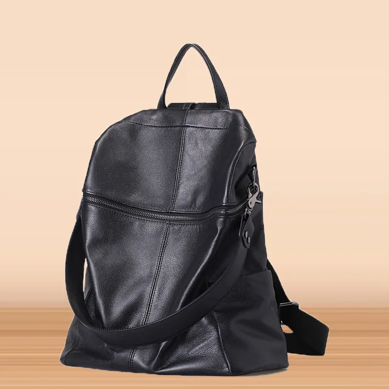 High Quality Natural Skin Daypack Rucksack Female Shoulder Bag Girls School Bags Knapsack Casual Women Genuine Leather Backpack
High Quality Natural Skin Daypack Rucksack Female Shoulder Bag Girls School Bags Knapsack Casual Women Genuine Leather Backpack