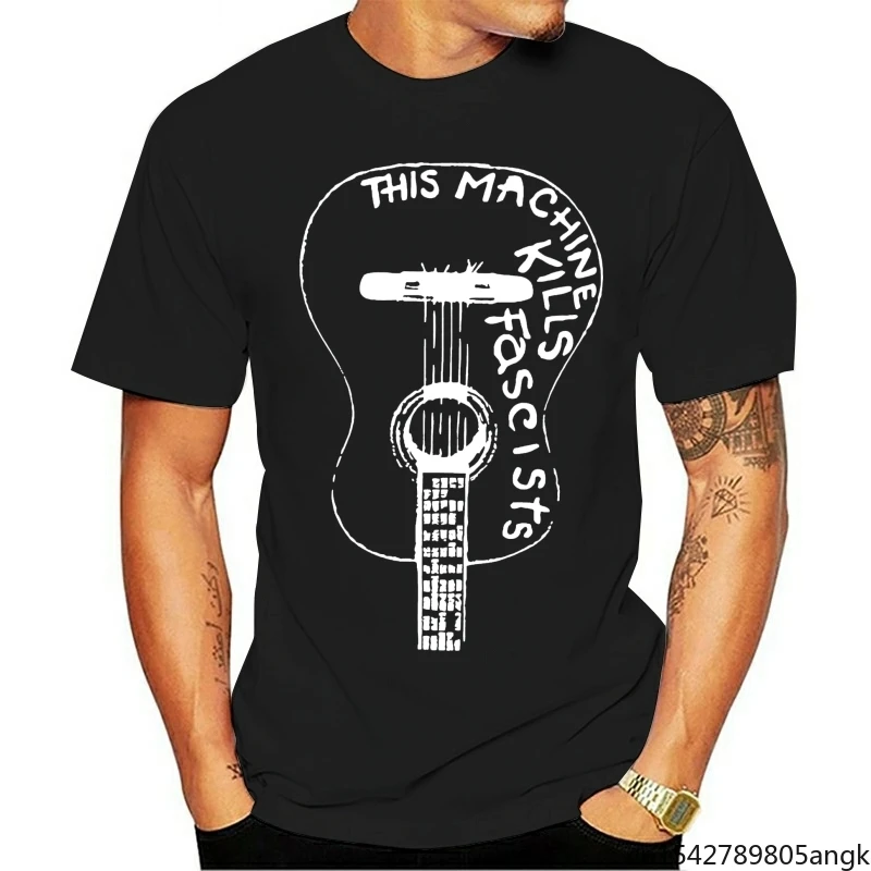 2021 Fashion Casual T-shirt This Kills Fascists Woody Guthrie Guitar Music New Summer Style Print Male
2021 Fashion Casual T-shirt This Kills Fascists Woody Guthrie Guitar Music New Summer Style Print Male