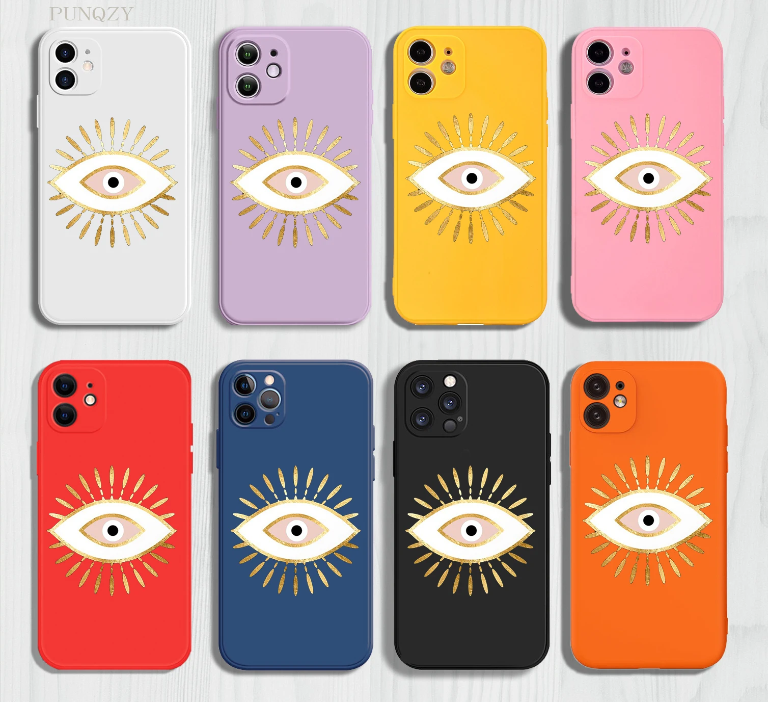PUNQZY Lucky Eye Blue Eye of Evil Print Clear Phone Case For iPhone 13 12 Pro MAX 7 6 8 Plus X 11 XR XS Soft Silicone Back Cover
PUNQZY Lucky Eye Blue Eye of Evil Print Clear Phone Case For iPhone 13 12 Pro MAX 7 6 8 Plus X 11 XR XS Soft Silicone Back Cover