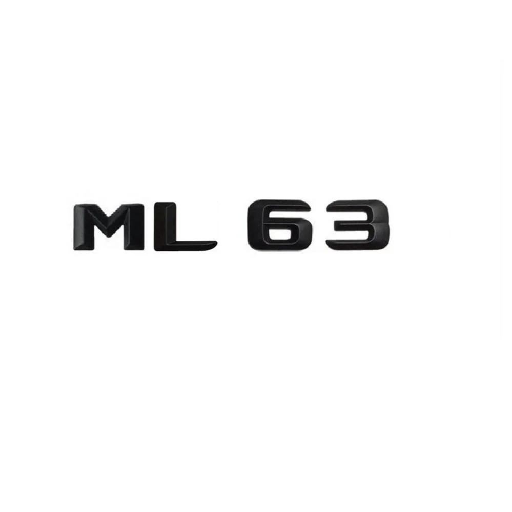 Matt Black " ML 63 " Auto Trunk Rear Letters Words Badge Emblem Letter Decal Sticker for Mercedes Benz ML Class ML63 AMG
Matt Black " ML 63 " Auto Trunk Rear Letters Words Badge Emblem Letter Decal Sticker for Mercedes Benz ML Class ML63 AMG