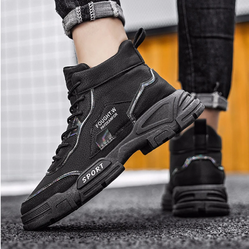 Men Shoes Sneakers Martin Boots Men's Autumn Men's Boots Fashion High Top Board Zapatillas Hombre Chaussure Homme
Men Shoes Sneakers Martin Boots Men's Autumn Men's Boots Fashion High Top Board Zapatillas Hombre Chaussure Homme