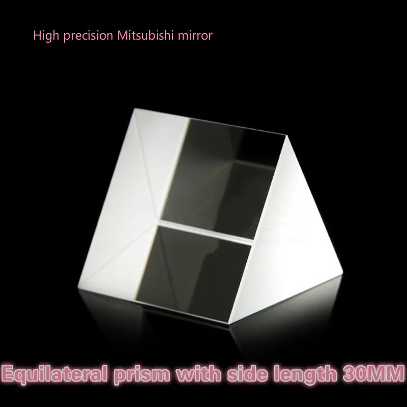 40*40*40*30mm Spectral Optics Optical Glass Tri Prism A Small Amount of Spot K9 Equilateral Prism
40*40*40*30mm Spectral Optics Optical Glass Tri Prism A Small Amount of Spot K9 Equilateral Prism