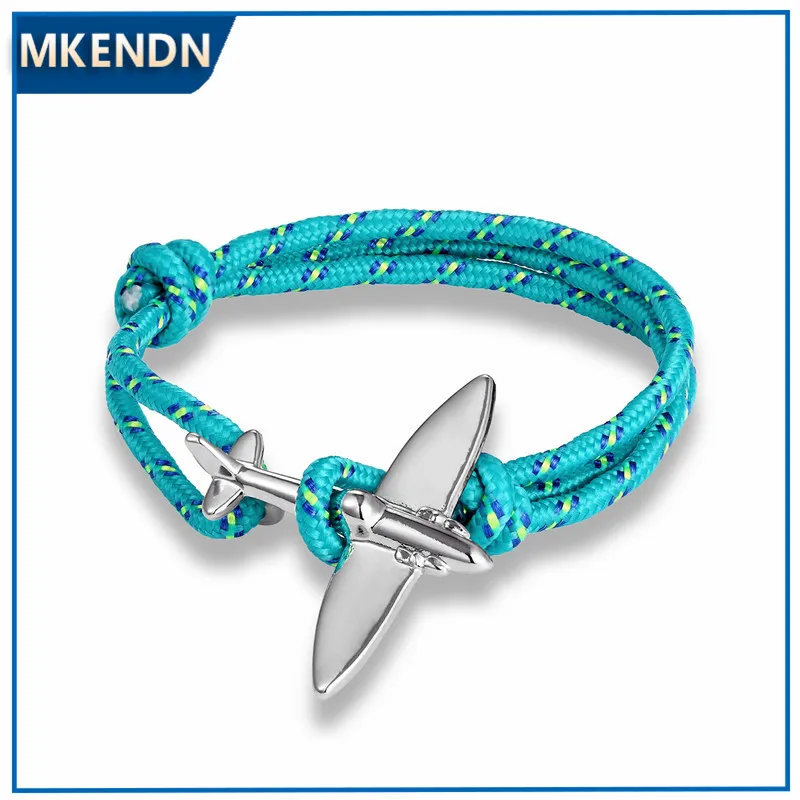 MKENDN New Arrival Airplane Anchor Sport Camping Parachute cord Survival Bracelet Men Women Buckle navy style Fashion Jewelry
MKENDN New Arrival Airplane Anchor Sport Camping Parachute cord Survival Bracelet Men Women Buckle navy style Fashion Jewelry