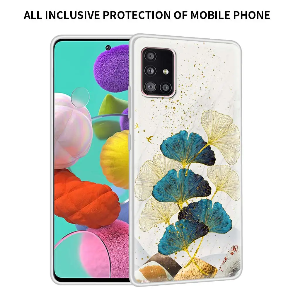 Luxury Gold Foil Art Case For Samsung Galaxy A51 A71 A21s A31 A41 A12 A72 A32 A52 5G A91 A11 Matte Soft Phone Cover Fundas
Luxury Gold Foil Art Case For Samsung Galaxy A51 A71 A21s A31 A41 A12 A72 A32 A52 5G A91 A11 Matte Soft Phone Cover Fundas