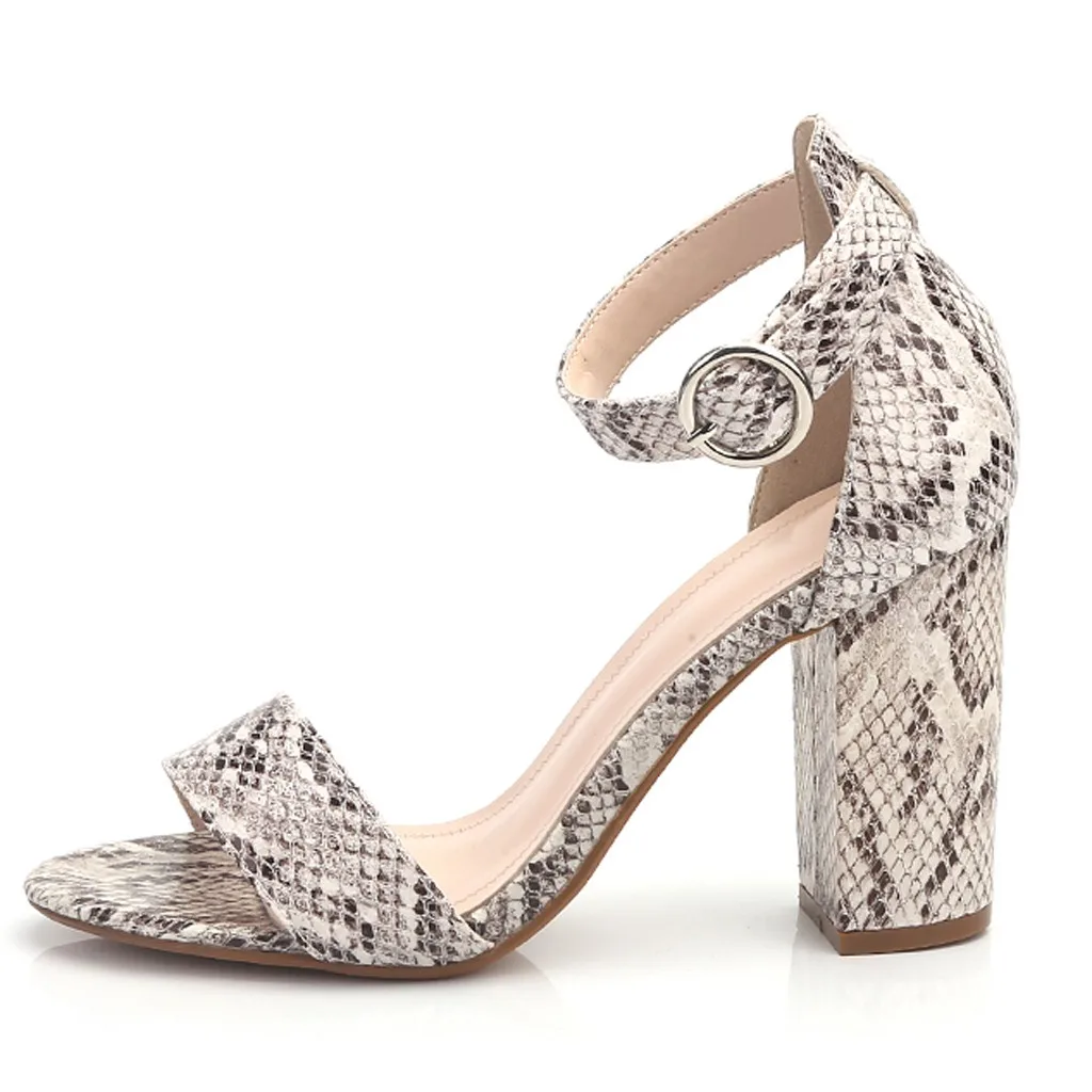 2020 Luxury Women Stripper Shoes Fashion Summer Block Heels Sandals Female Snake Pattern Sandals Ladies striptease shoes Blokhak
2020 Luxury Women Stripper Shoes Fashion Summer Block Heels Sandals Female Snake Pattern Sandals Ladies striptease shoes Blokhak